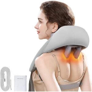 Neck Shoulder & Back Massager with Heat